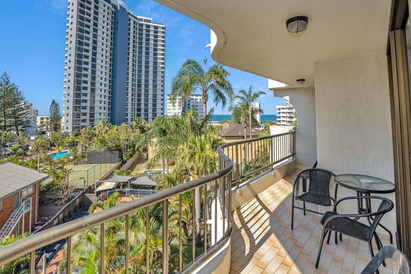 Apartment, 2 Bedrooms | Balcony view