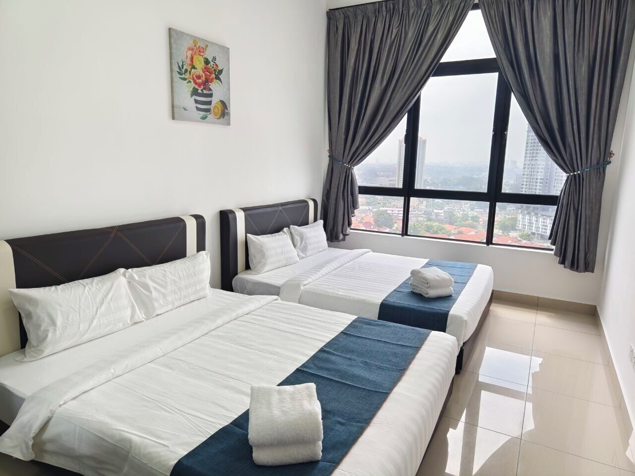 family apartment | 1 bedroom, blackout curtains, iron/ironing board, free wifi