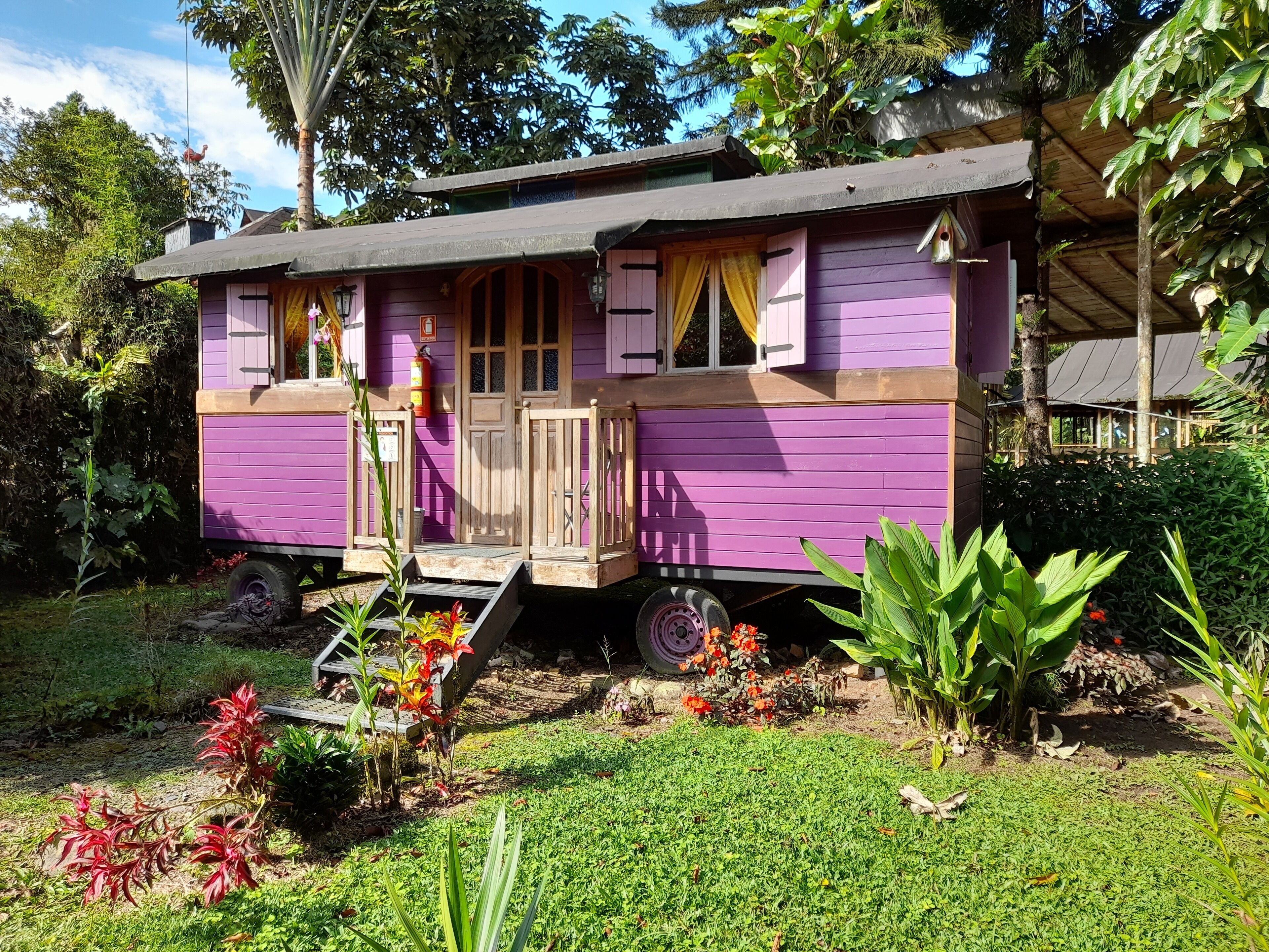Familie huisje, 1 slaapkamer | Individueel gedecoreerd, een bureau, gratis wifi, beddengoed