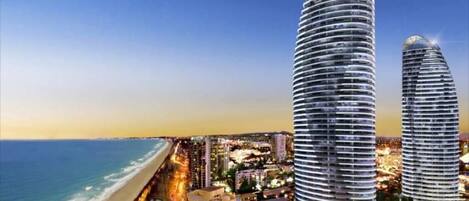 Front of property - evening/night