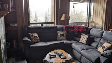 TV connectée, cheminée