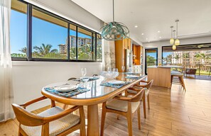 Dining - Maui Resort Rentals: Luana Garden Villas 6C – Modern 3BR Villa at Kaanapali’s Newest Luxury Residences! (Lahaina)