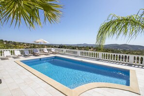 Pool - Villa Caribe | 5 Bedrooms | Panoramic Views | São Brás (Faro)