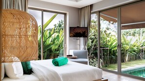 Biệt thự Deluxe | 3 phòng ngủ, két bảo mật tại phòng, bàn 