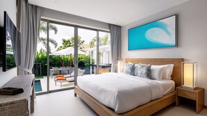 Biệt thự Deluxe | 3 phòng ngủ, két bảo mật tại phòng, bàn 