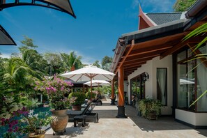 Luxury Villa | Terrace/patio - Classy 4-BR Seaview Villa at Surin Beach (Choeng Thale)