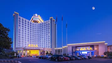 Front of property – evening/night