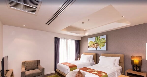 2 間睡房、熨斗/熨衫板、免費 Wi-Fi、鬧鐘