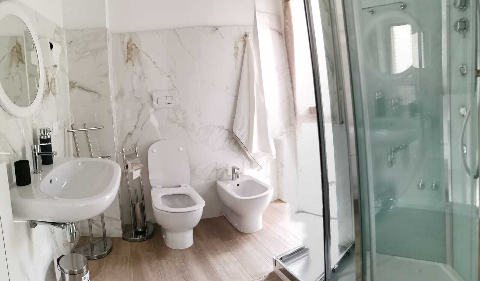 Douche de la salle de bain