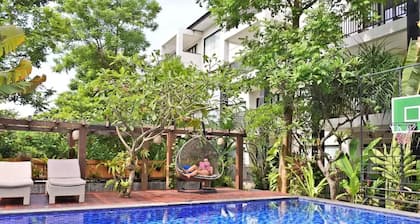 Familiensuiten mit zwei Schlafzimmern in Sanur mit kostenlosem Frühstück