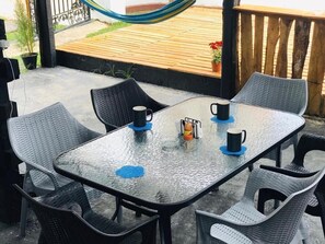 Outdoor dining