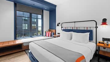 Habitación, 1 cama King size | Sábanas italianas Frette y ropa de cama de alta calidad