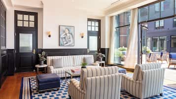 Sala de estar en el lobby