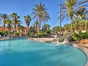 Outdoor pool - Gorgeous 4bd/3ba Reunion Resort Near Disneyland (Kissimmee)