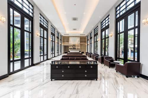Sitzecke in der Lobby