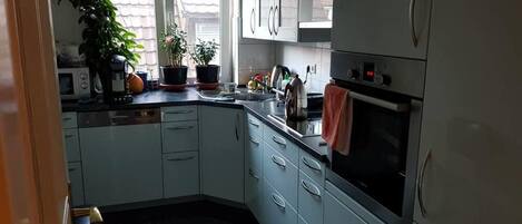 Apartment | Private kitchen | Fridge, oven, stovetop, dishwasher