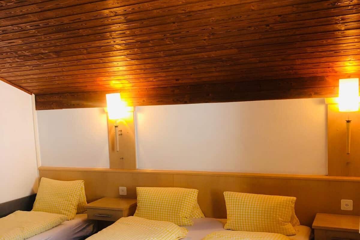 Economy Triple Room | Desk, iron/ironing board, free WiFi