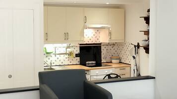 아파트, 침실 1개 (Holiday Apartment in Sori) | 전용 주방 | 대용량 냉장고, 오븐, 쿡탑, 식기 세척기