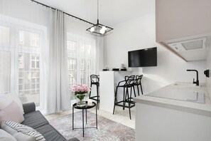 Living area - Elite Apartments Old Town Ogarna Premium (Gdansk)