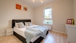 Apartamento | 2 quartos, ferros/tábuas de passar roupa, Wi-Fi de cortesia