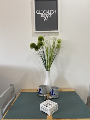 Dining - Rügen love ... Apartment 6-right on the beach (Dranske)