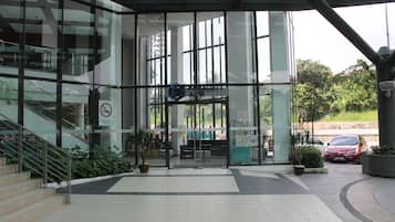 Entrada de la propiedad