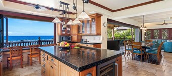 Luxury Beachfront Home w/ Pool, Spa, AC & Stunning Sunset Views at Mermaid Cove