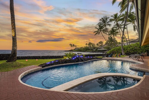 Hale Pua: Private Oceanfront Luxury Home w/Pool, Spa, AC & Lanai - Relax & Enjoy