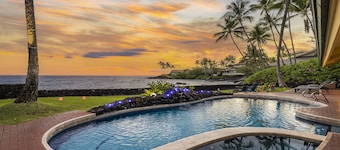 Hale Pua: Private Oceanfront Luxury Home w/Pool, Spa, AC & Lanai - Relax & Enjoy