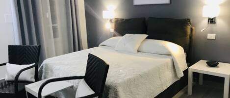 2 dormitorios, tabla de planchar con plancha, wifi y ropa de cama