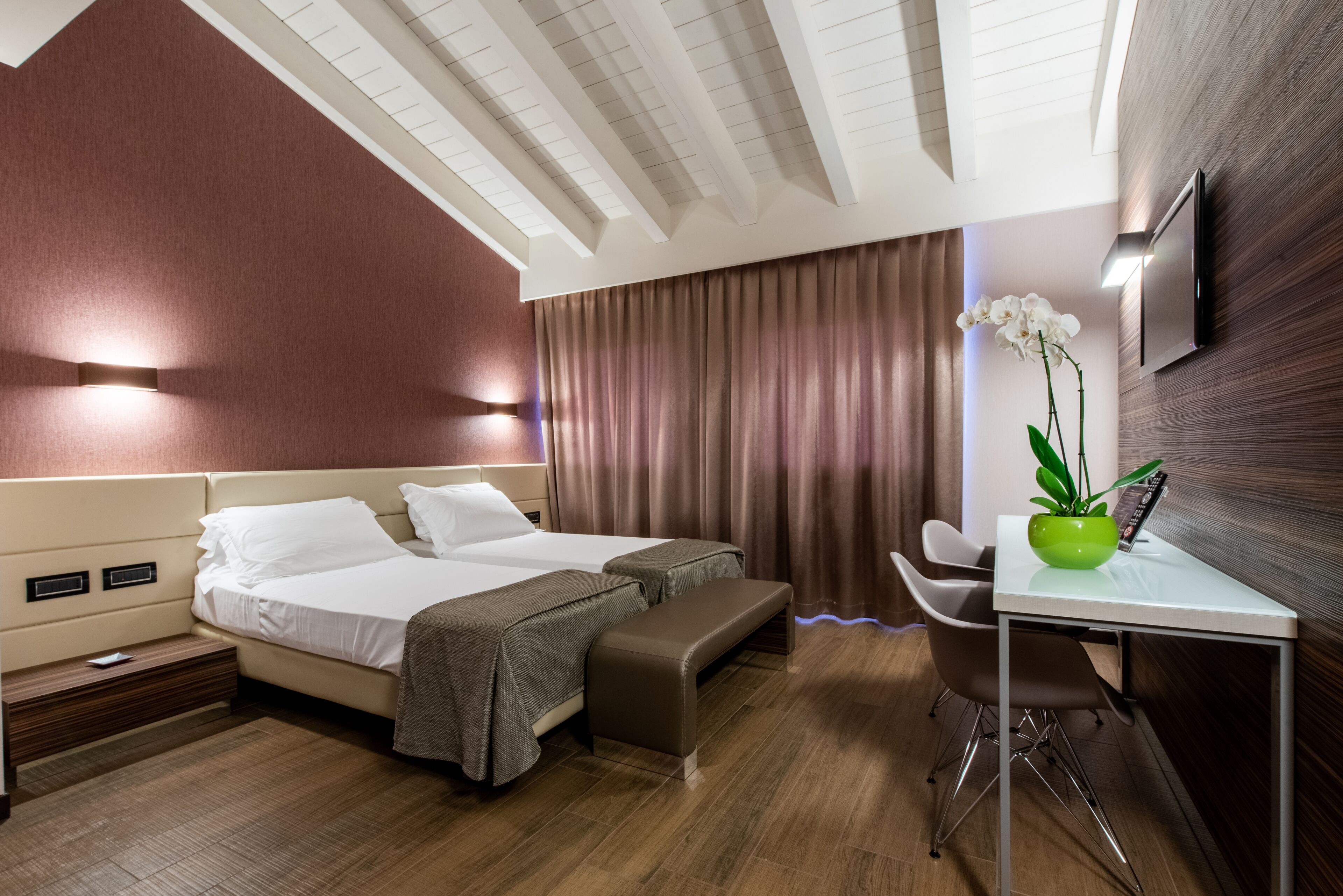 Doppelzimmer, 2 Einzelbetten | Hochwertige Bettwaren, Minibar (mit einigen kostenlosen Artikeln)