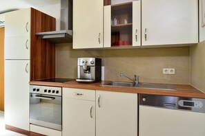 Superior-Apartment, Balkon | Eigene Küche