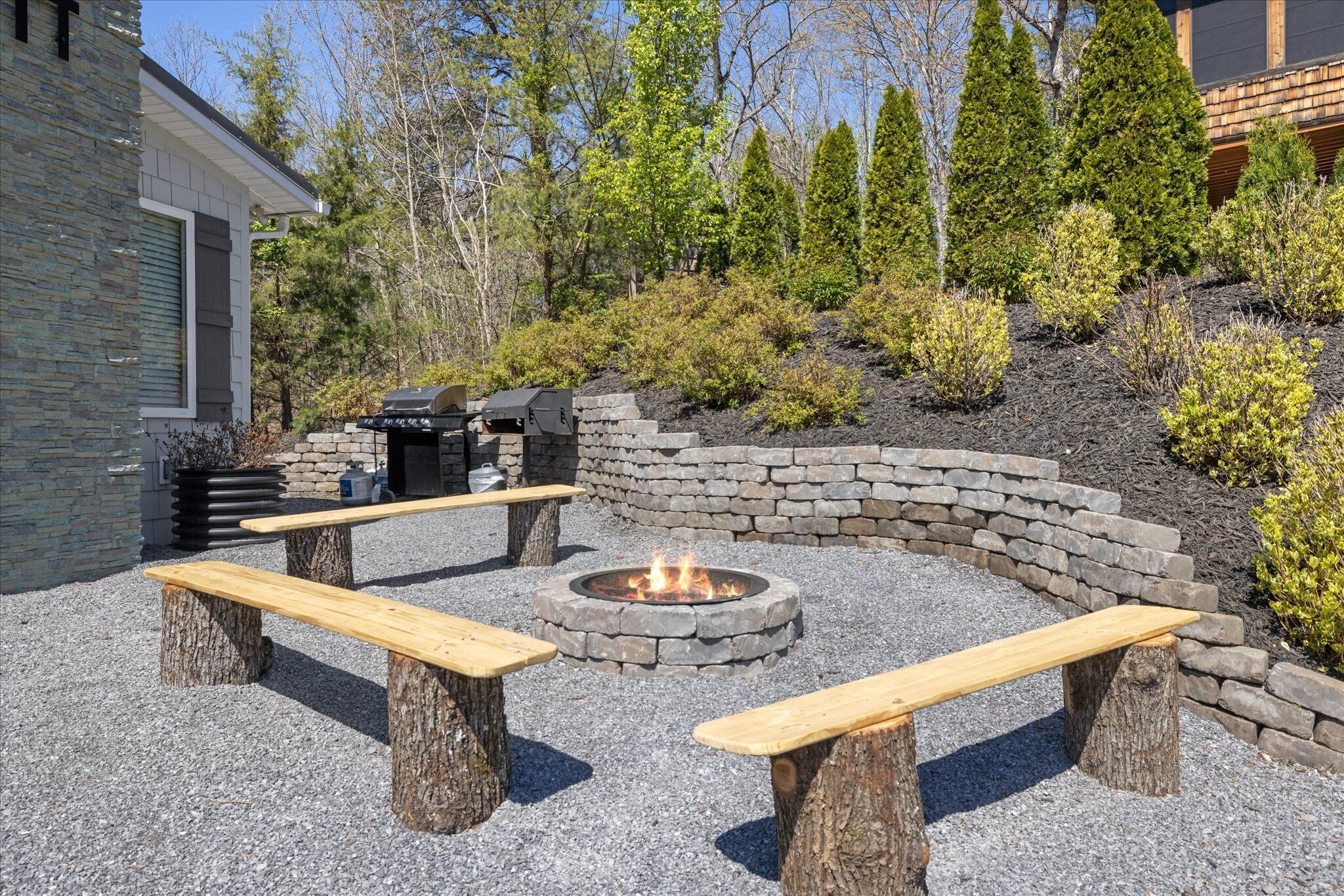 Enceinte de l’hébergement