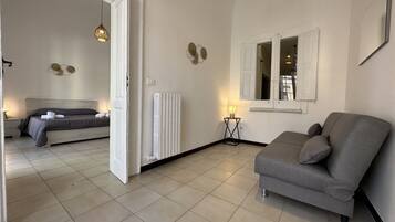 Apartamento luxo | 2 quartos, roupas de cama premium