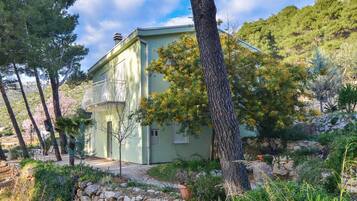 Majoituspaikan julkisivu