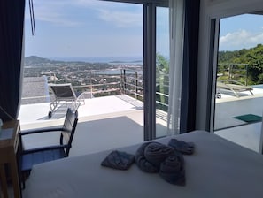 3 bedrooms, iron/ironing board, free WiFi, bed sheets - Perfect Villa in the mountain: Fantastic Sea View (Eco Friendly) (Koh Samui)