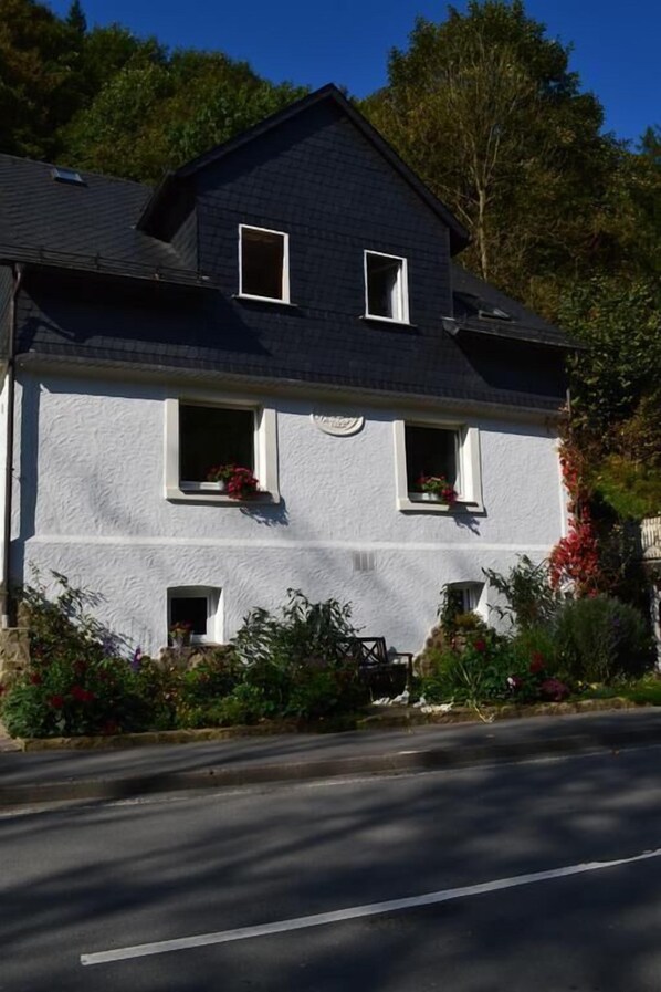 Fassade der Unterkunft