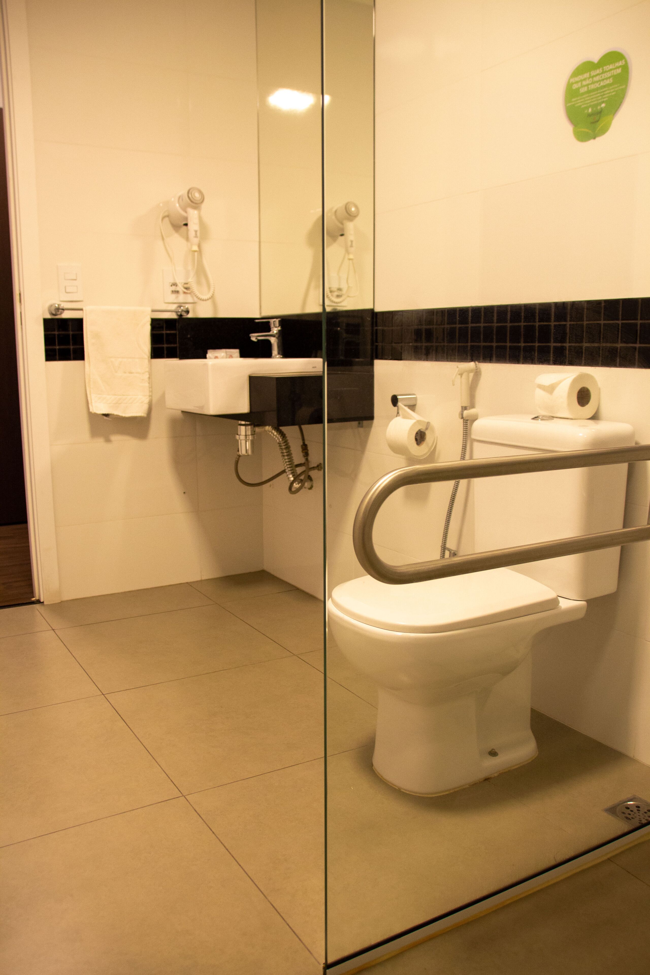 superior quadruple room, accessible (pne) | bathroom | shower, free toiletries, hair dryer, towels