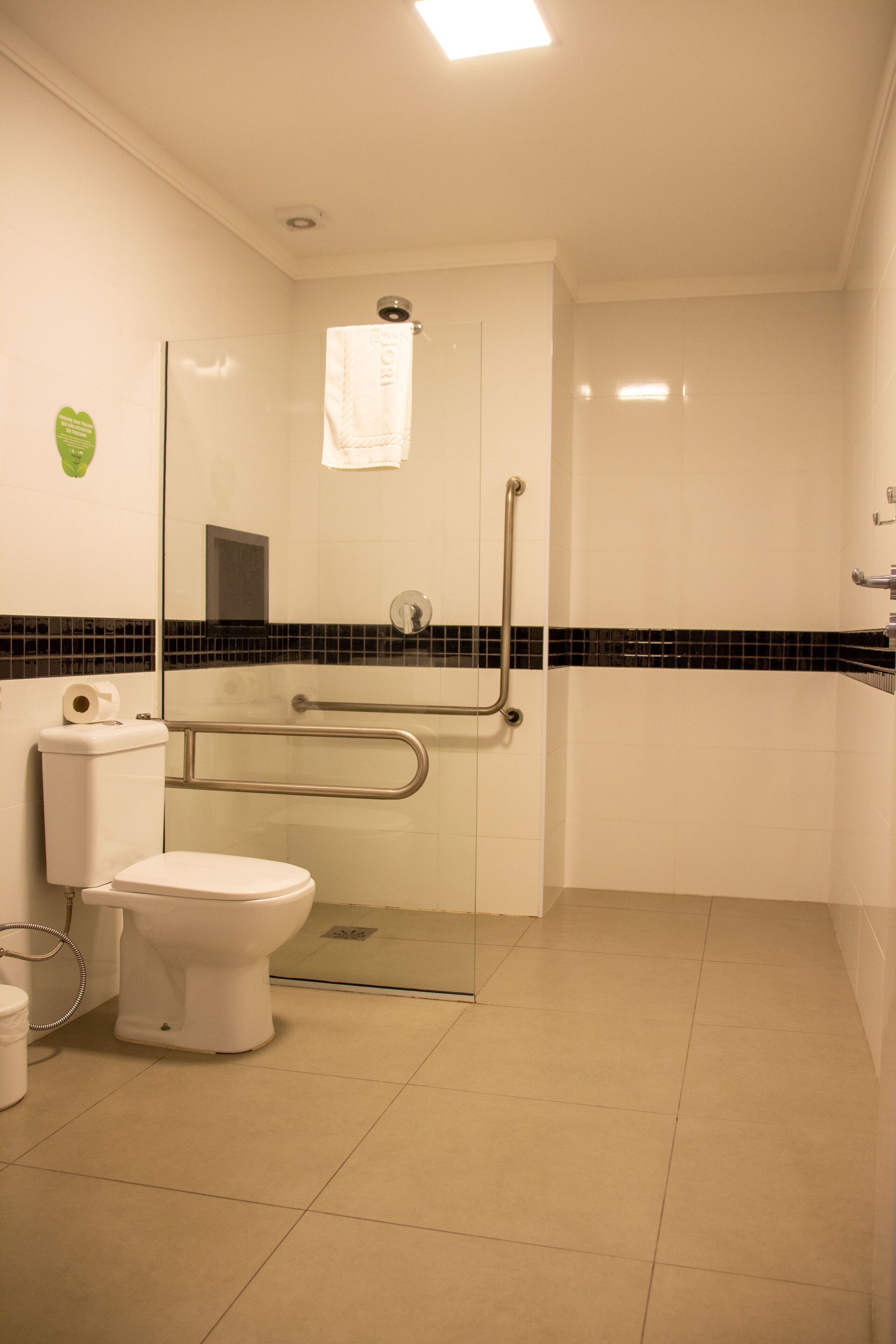 superior quadruple room, accessible (pne) | bathroom | shower, free toiletries, hair dryer, towels