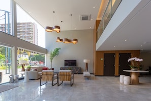Interior entrance