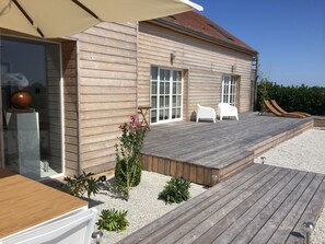Terrace/patio - Galerie, Tumulus de la Hogue (Fontenay-le-Marmion)