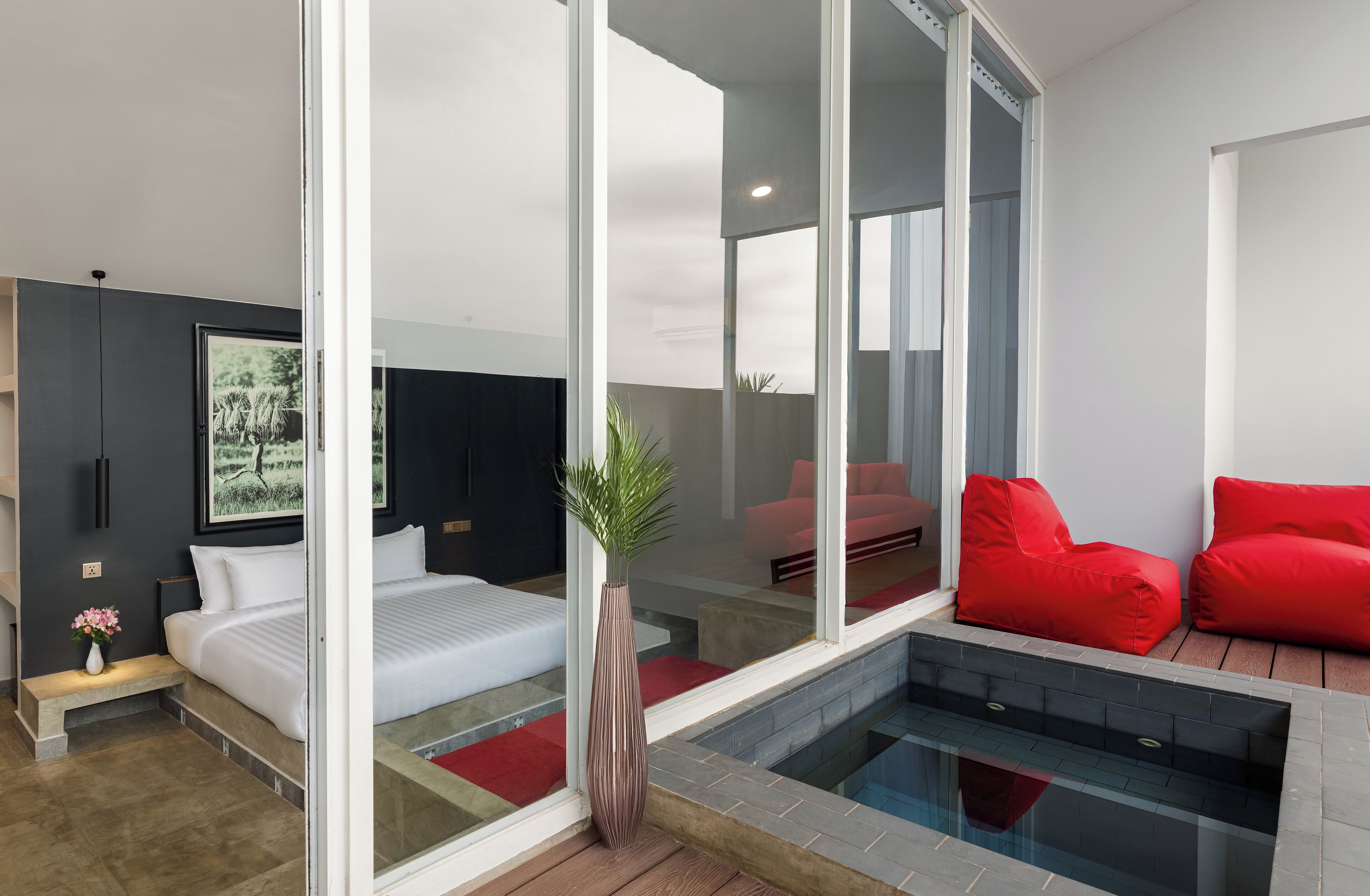 Junior Suite with a Private Jacuzzi | View from room