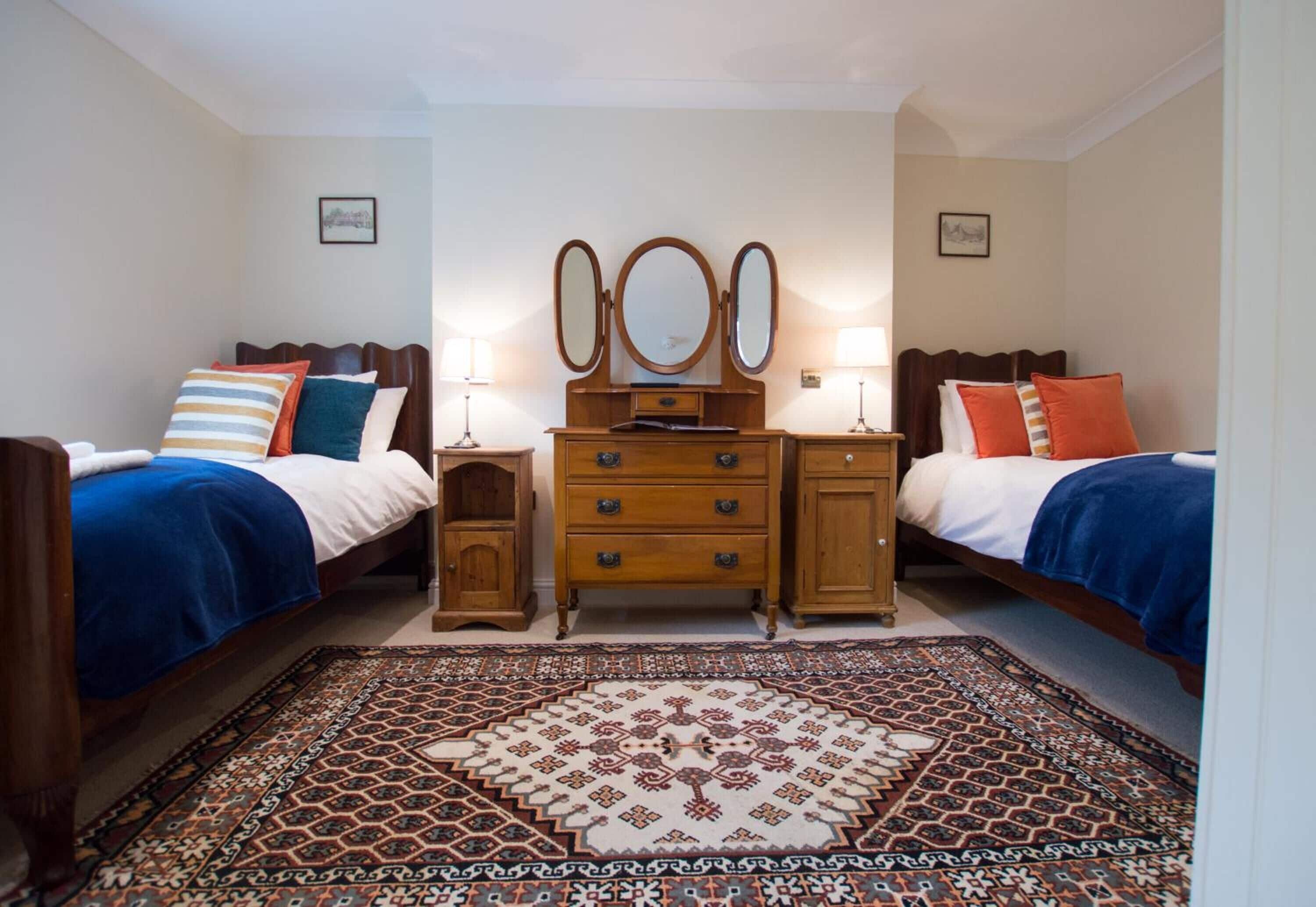 Twin Room | Hypo-allergenic bedding, pillowtop beds, individually decorated