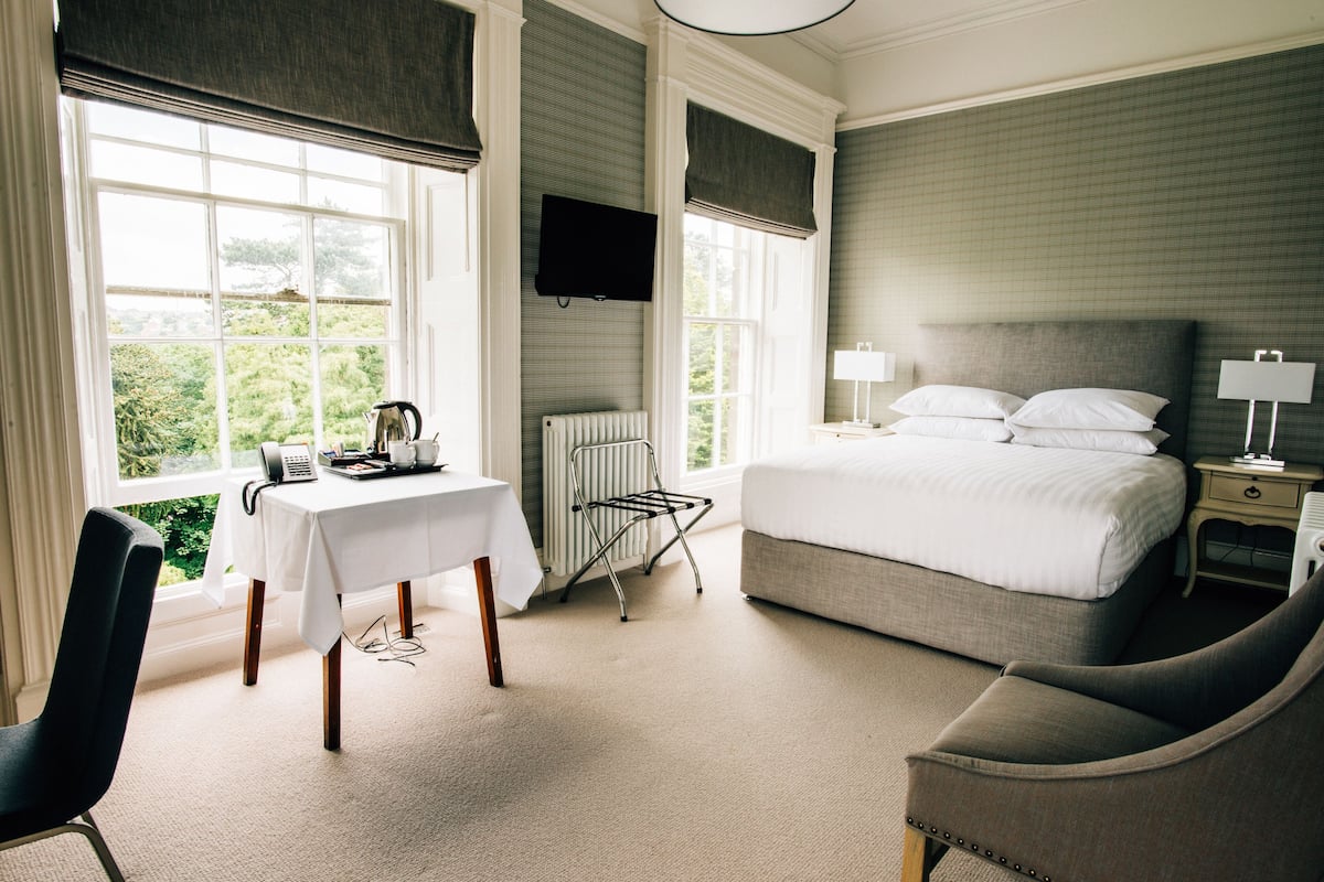 superior double room | blackout curtains, iron/ironing board, free wifi, bed sheets