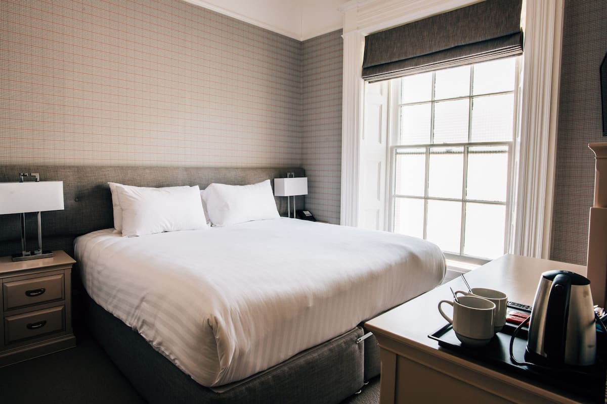 double or twin room | blackout curtains, iron/ironing board, free wifi, bed sheets