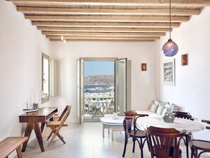 Living area - Belvedere Hilltop Complex Rooms & Suites - The Leading Hotels of the World (Mykonos)