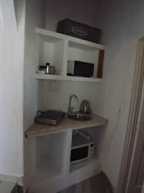 Private kitchenette - Cycladic Studio - 4People DT Ornos (Mykonos)