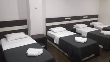 Premium bedding, soundproofing, free WiFi, bed sheets