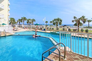 Indoor pool, a heated pool