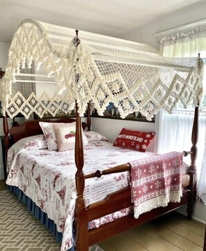 Individually decorated, individually furnished, iron/ironing board